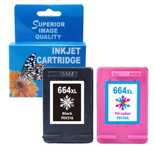 Cargar imagen en el visor de la galería, Cartucho de tinta compatible HP 664 NEGRO
